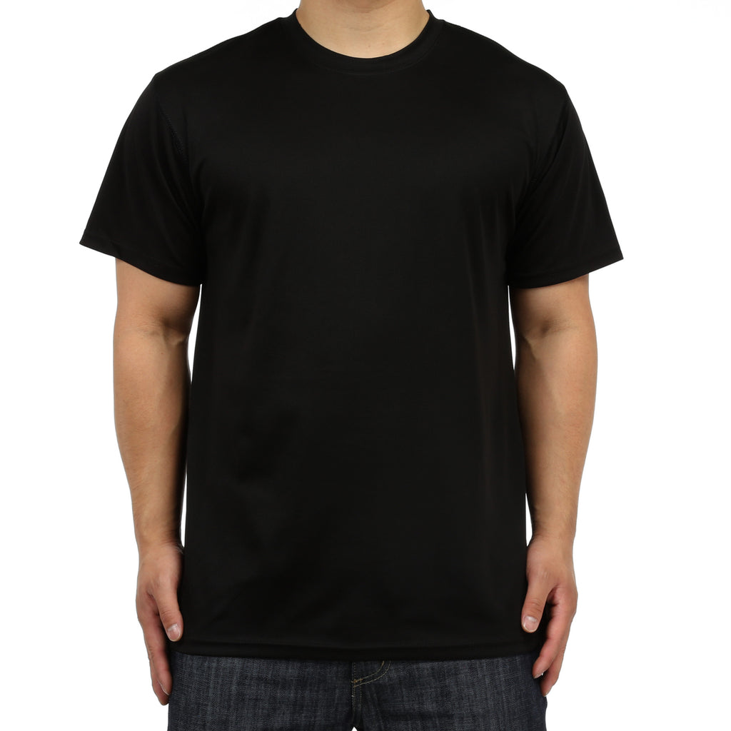 New Star Tight Mesh Crew S/S Tee - Black