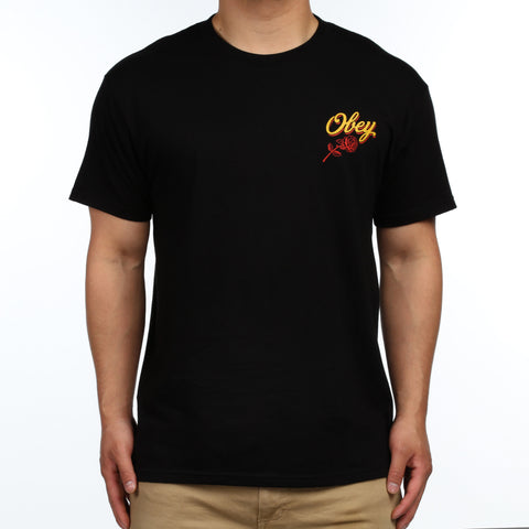 Obey Careless Whisper Tee - Black
