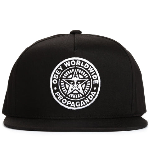 Obey Classic Patch Snapback - Black