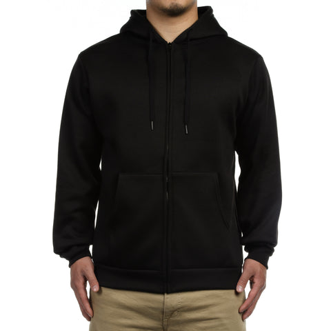LA Speedy Zip-Up Hoodie - Black