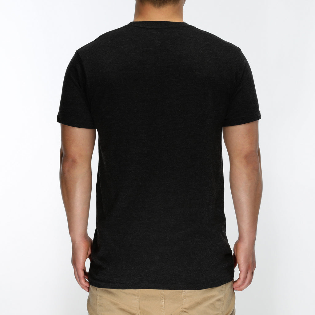New Star Ultra Soft S/S Crew Tee - Black Heather