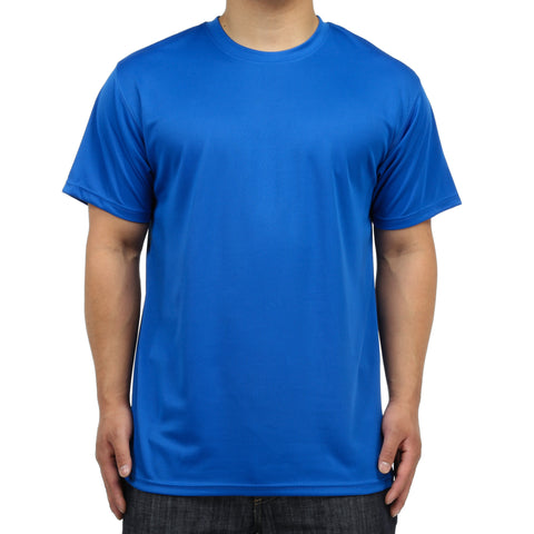 New Star Tight Mesh Crew S/S Tee - Royal