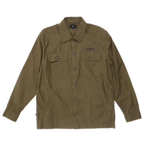 Obey Breakdown Jacket - Dull Army