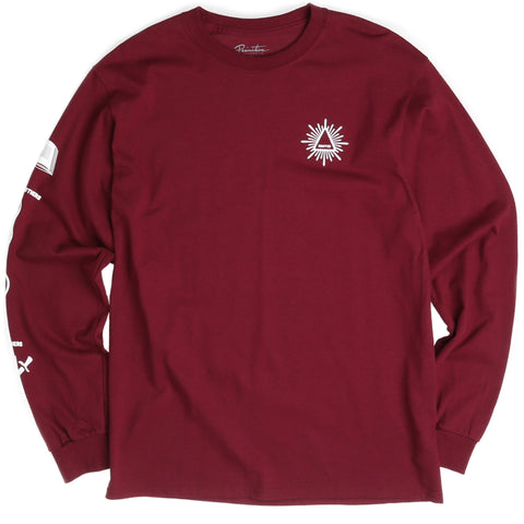 Primitive Brotherhood L/S Tee - Burgundy