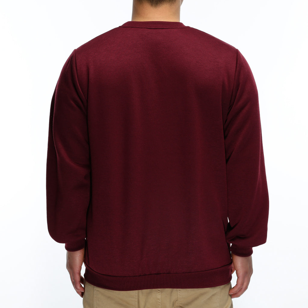 LA Speedy Crewneck Sweater - Burgundy