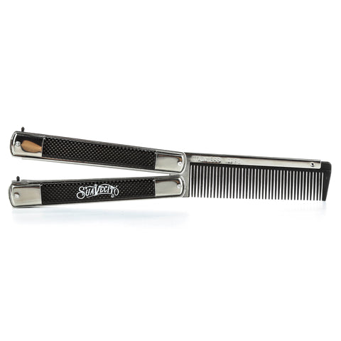 Suavecito - Butterfly Switchblade Comb