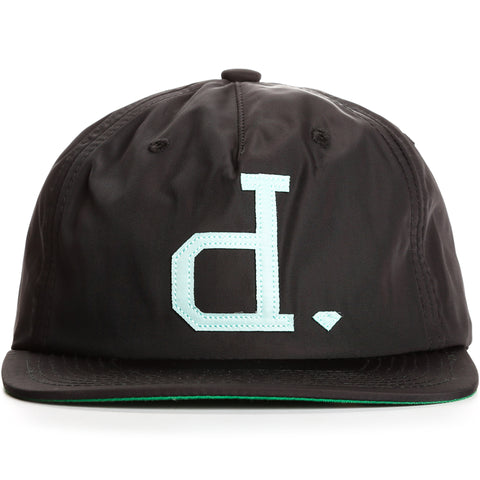 Diamond Un Polo Unconstructed Snapback - Black