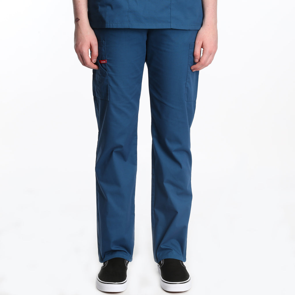Dickies Natural Rise Elastic Scrub Pant - Caribbean