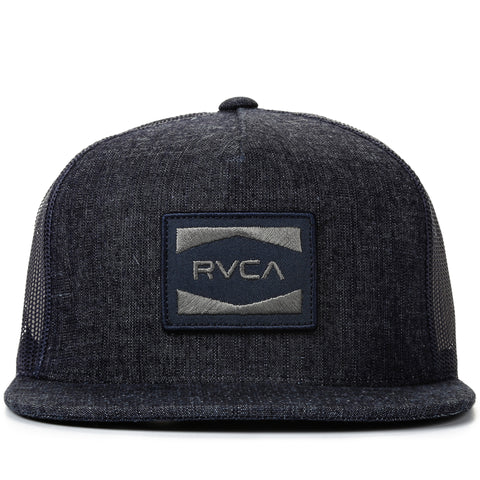 RVCA Cedars Trucker Hat - Blue Denim