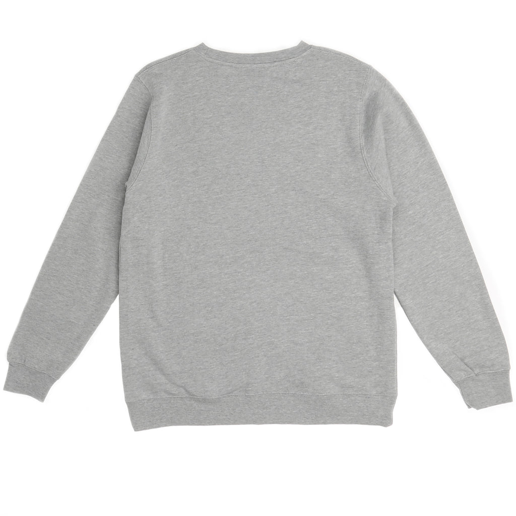 Undefeated Center Strike Crew Sweatshirt - Grey Heather
