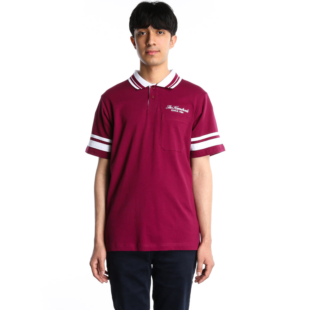 The Hundreds Chaparral Polo Shirt - Eggplant