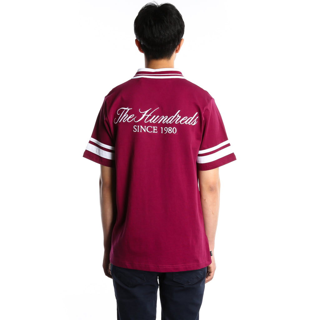 The Hundreds Chaparral Polo Shirt - Eggplant