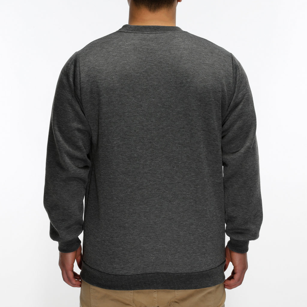 LA Speedy Crewneck Sweater - Charcoal