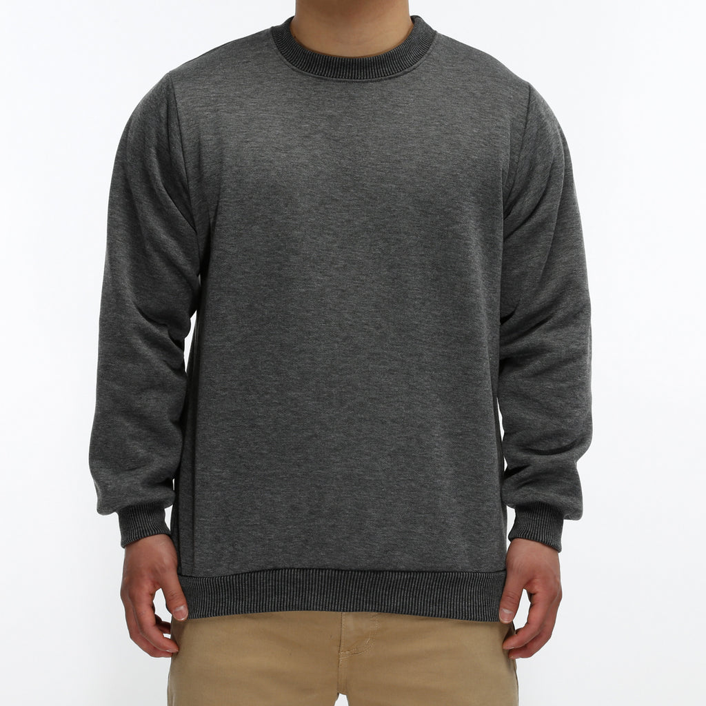 LA Speedy Crewneck Sweater - Charcoal