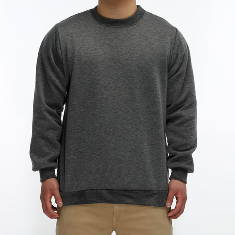 LA Speedy Crewneck Sweater - Charcoal