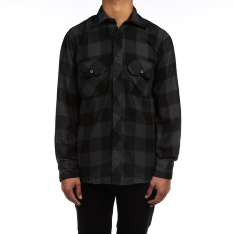 Triveni Flannel Shirt - Charcoal