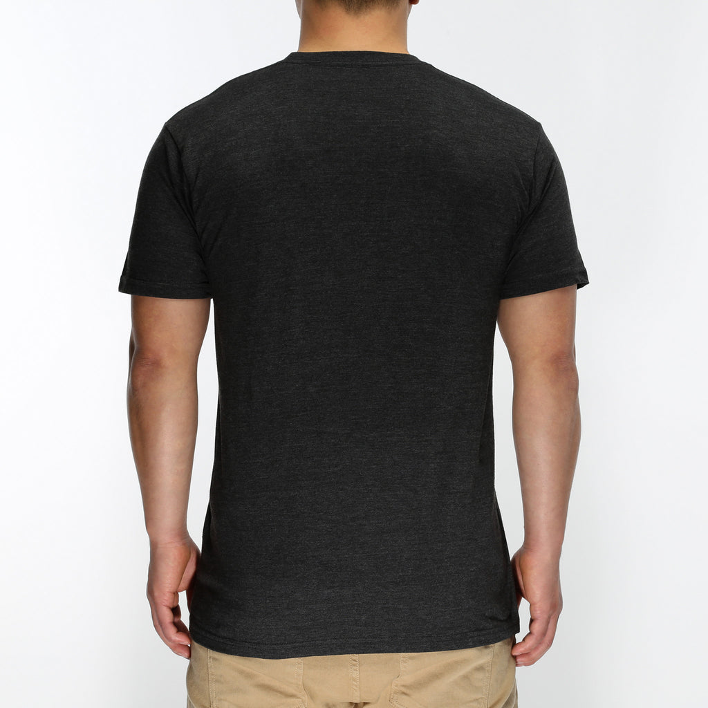 New Star Ultra Soft S/S Crew Tee - Heather Charcoal