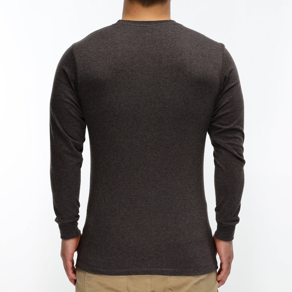 New Star Long Sleeve T-Shirt - Charcoal Heather