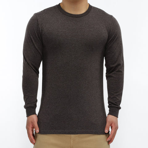 New Star Long Sleeve T-Shirt - Charcoal Heather