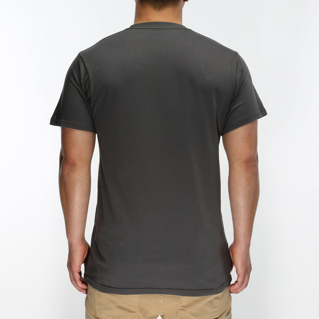 New Star Ultra Soft S/S Crew Tee - Charcoal