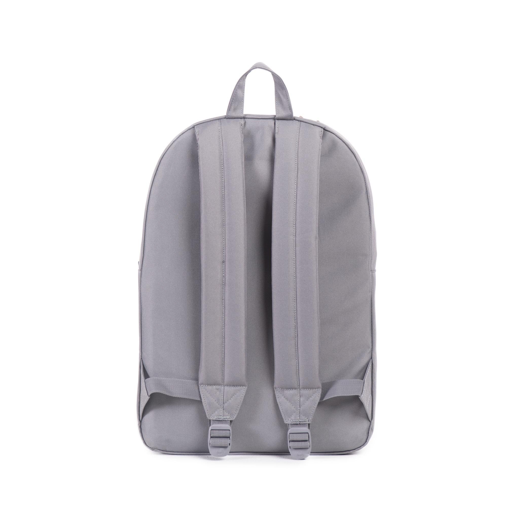 grey herschel backpack with colored zipper Herschel Classic Backpack - Grey