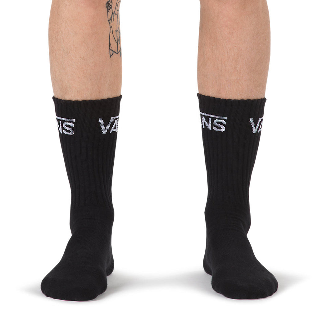 Vans Classic Crew Socks 3 Pack - Black