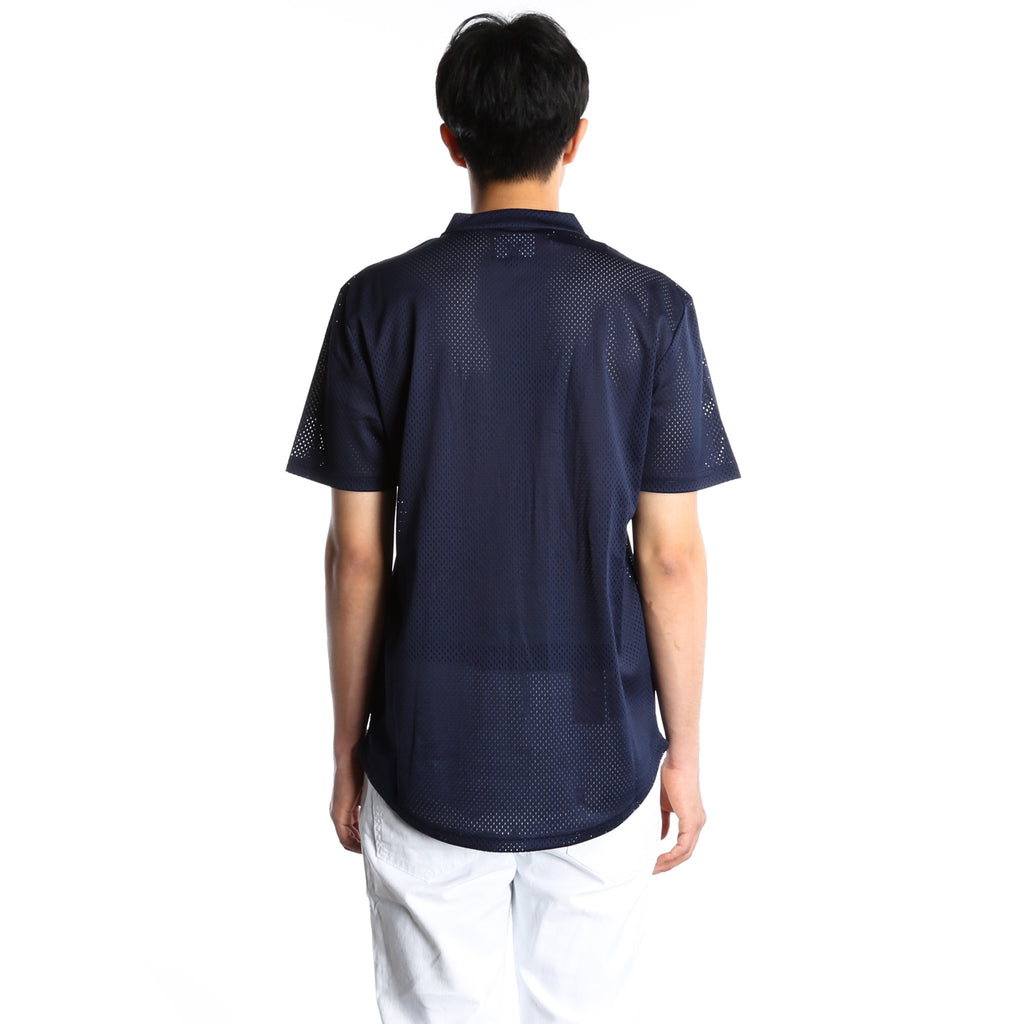 Huf Classic H Henley Jersey - Navy