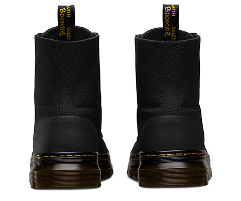 Dr Martens Combs Boot - Black Extra Tough Nylon + Rubbery