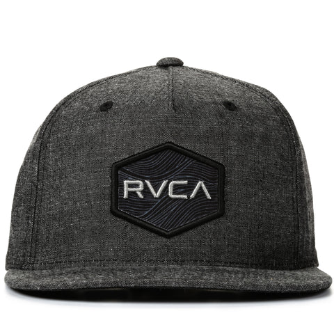 RVCA Commonwealth Snapback - Charcoal