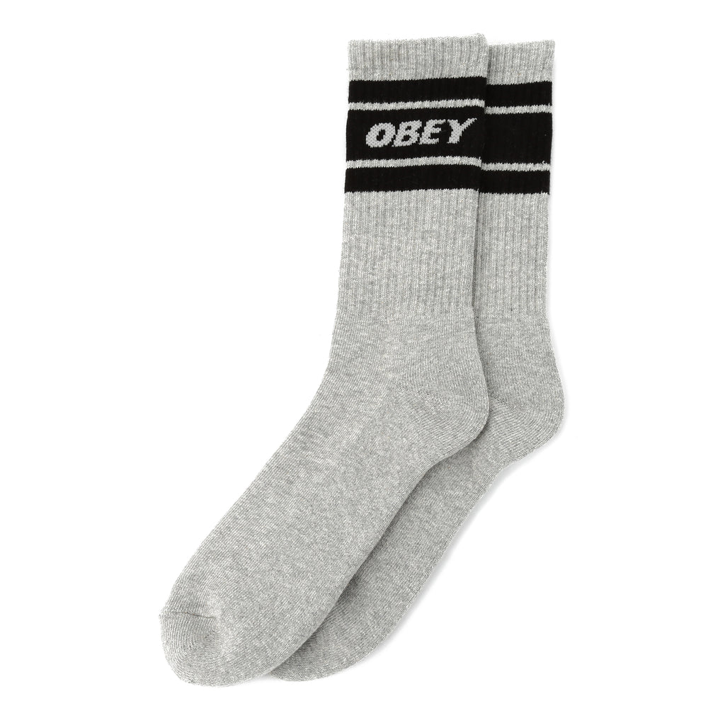Obey Cooper Deuce Sock - Athletic Heather Grey