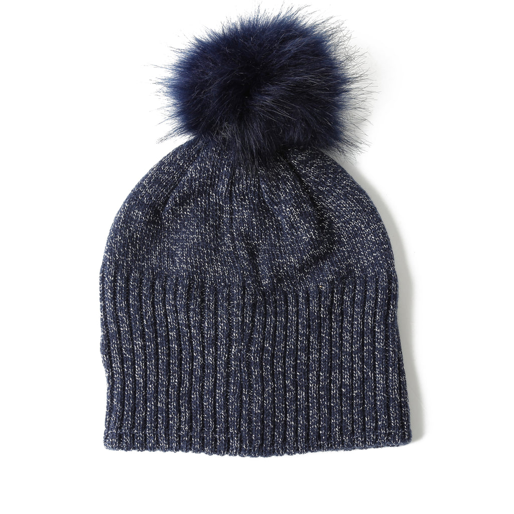 New Era Women's Dazzle Knit Beanie - Los Angeles Rams/Navy