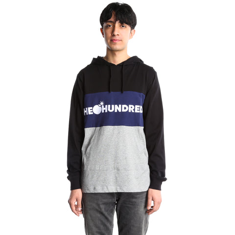 The Hundreds Deck Hooded L/S T-Shirt - Black