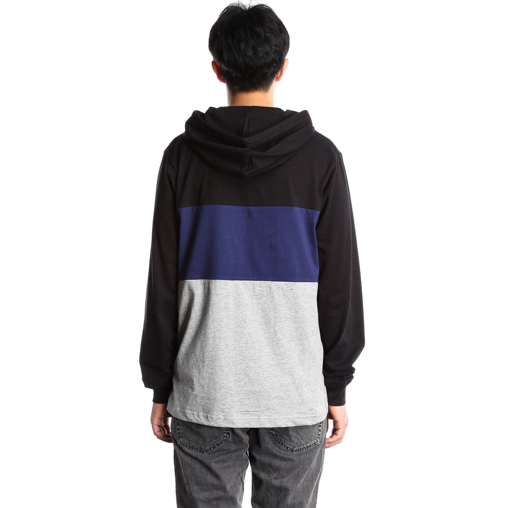 The Hundreds Deck Hooded L/S T-Shirt - Black