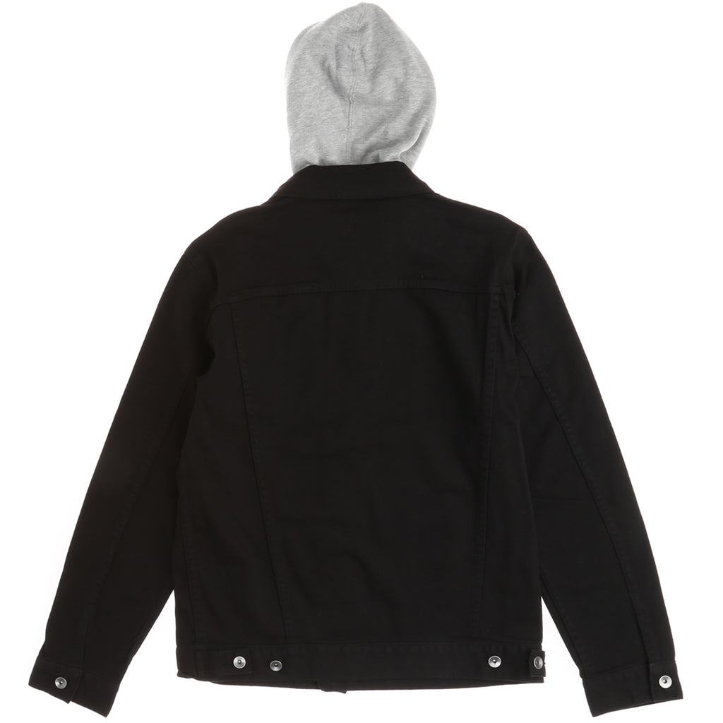 LRG Hooded Denim jacket - Black