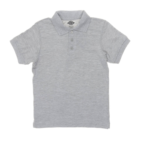 Dickies Kid'S Polo - Heather Grey