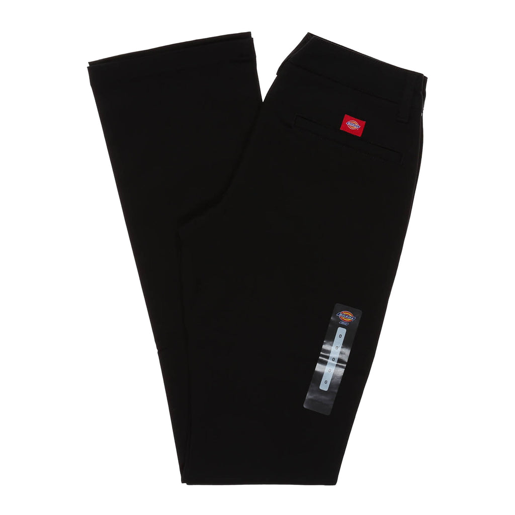 Dickies Womens Original Lowrider Straight Leg Pant - Black
