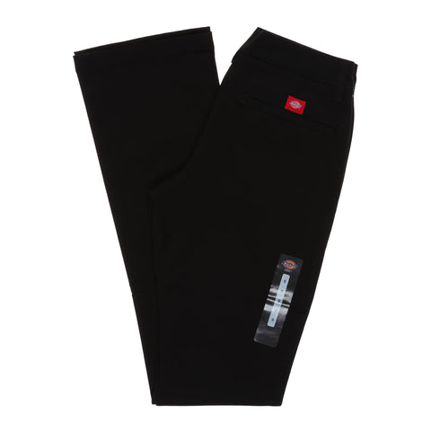 Dickies Womens Original Lowrider Straight Leg Pant - Black