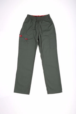 Dickies Natural Rise Elastic Scrub Pant - Olive
