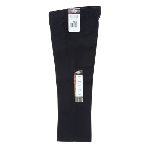 Dickies Girls Flat Front Pant (4-6) - Dark Navy
