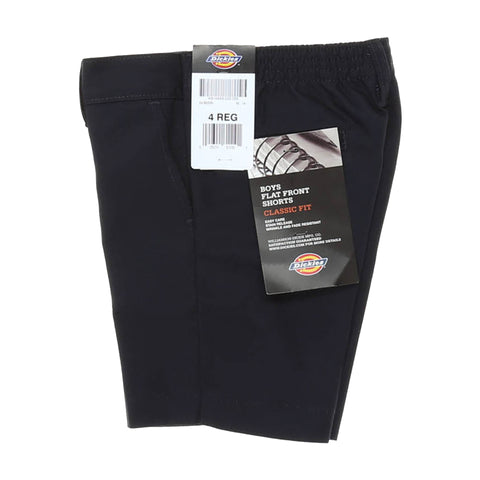 Dickies Boys' Flat Front Short (4-7) - Dark Navy
