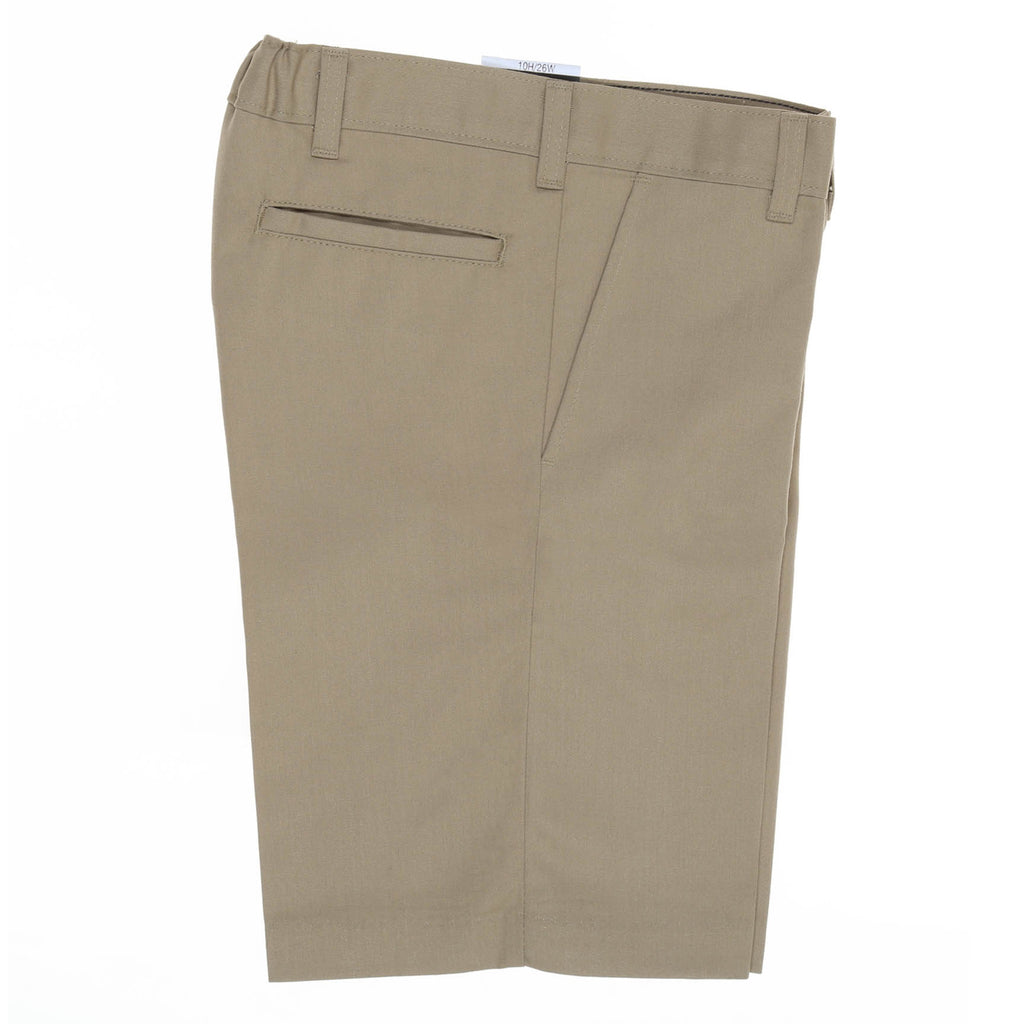 Dickies Boys' Flat Front Husky Short - Khaki