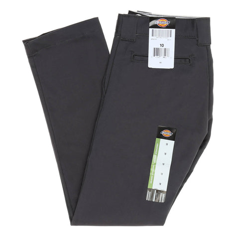 Dickies Boys' Skinny Straight Pants - Charcoal
