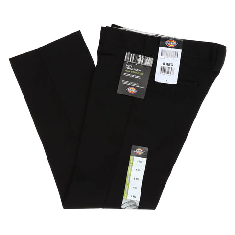 Dickies Boys' Slim Staight Pants - Black