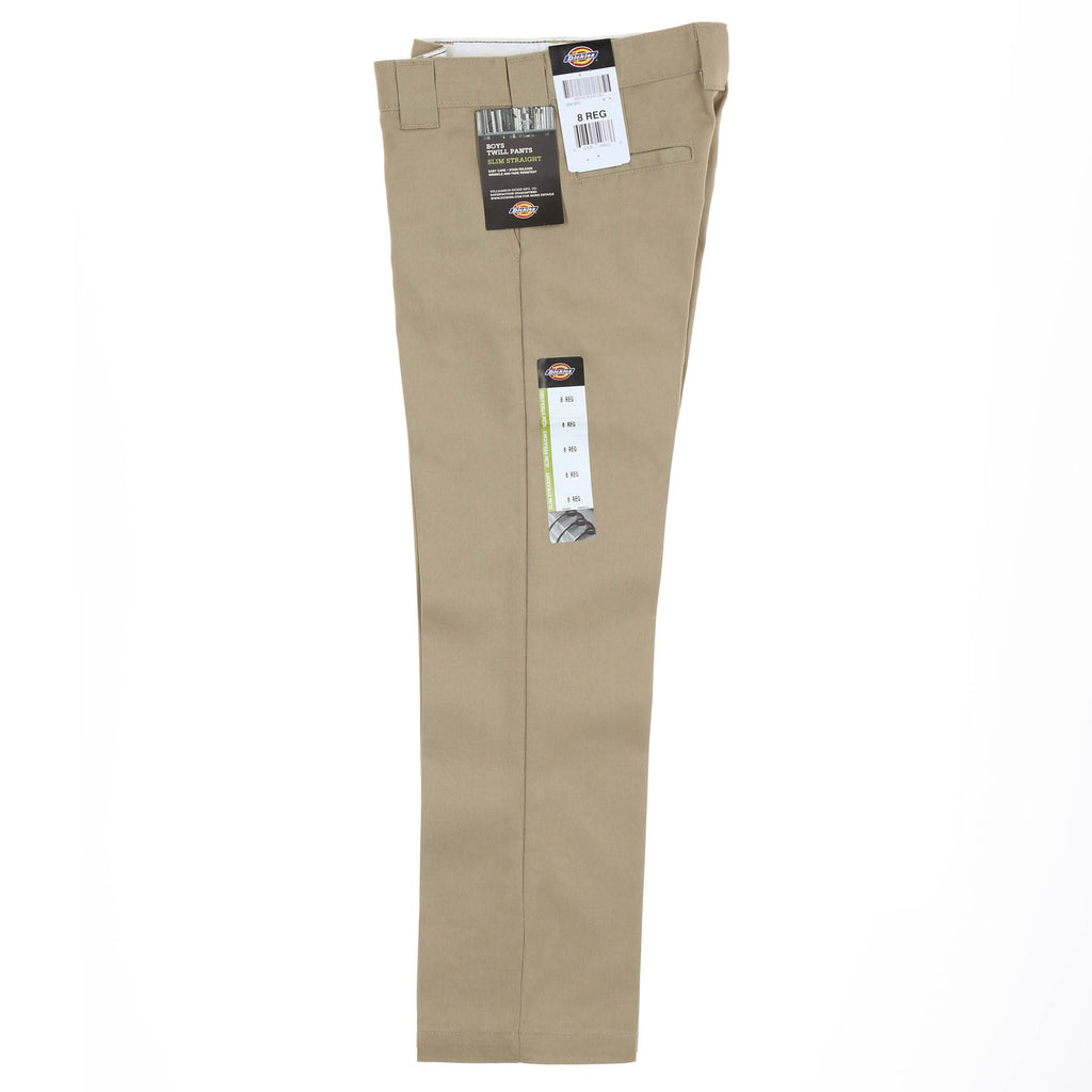 Dickies Boys' Slim Staight Pants - Desert Sand