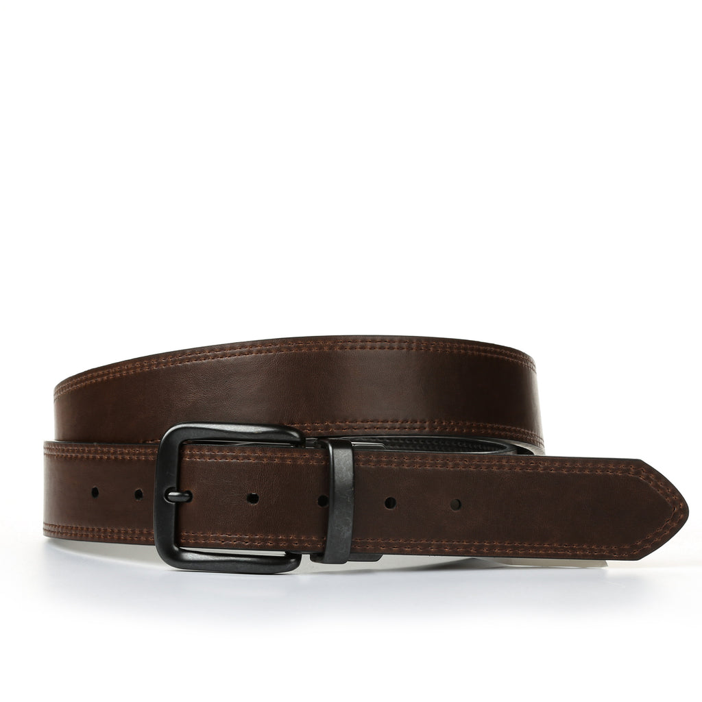 Levi's Men's Reversible Leather Belt - Brown/Black