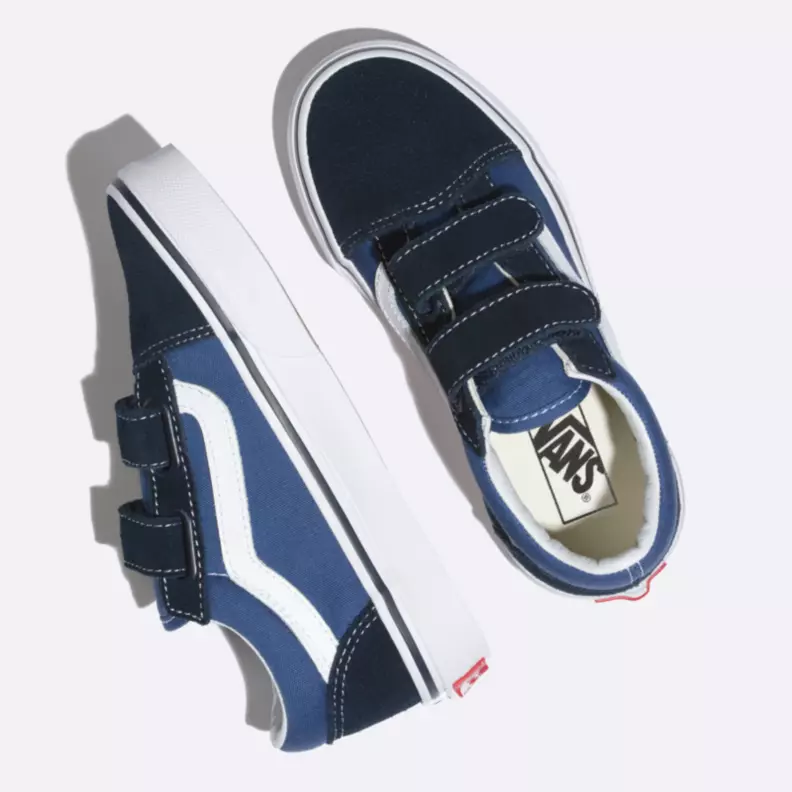 Vans Youth Old Skool V Navy White New Star