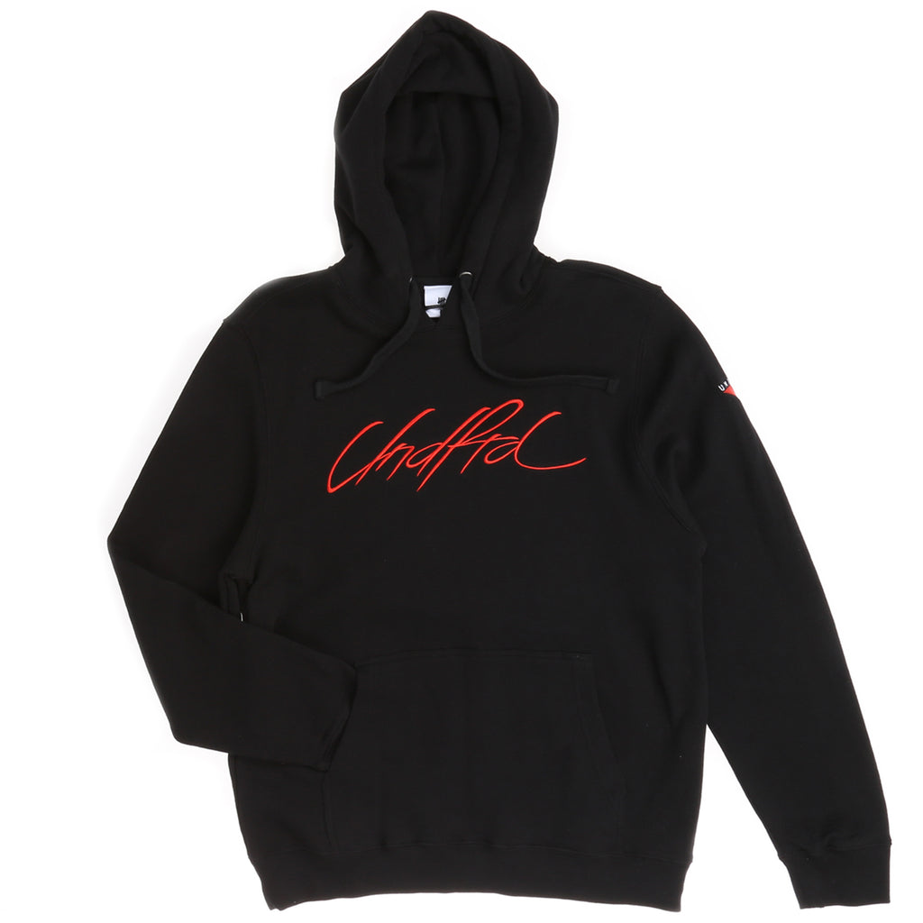 Undefeated Fight Pullover Hoodie - Black