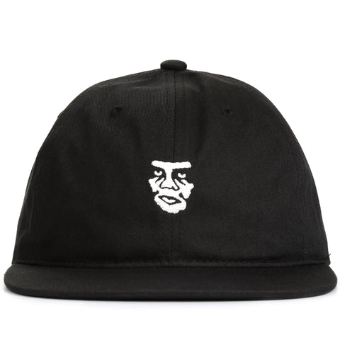 Obey Creeper Face 6 Panel Hat - Black