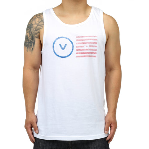 RVCA Opposite Objects Tank Top - White
