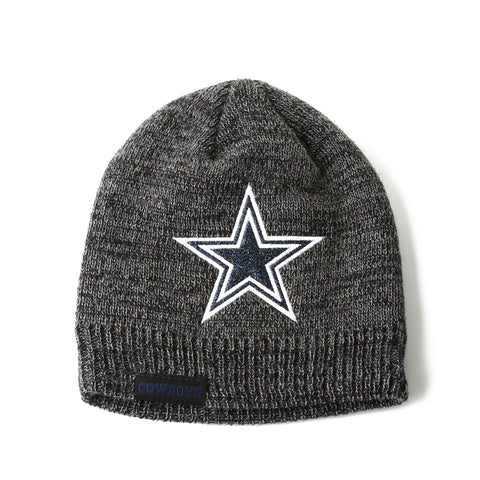 New Era Women's Glitter Chic Beanie - Dallas Cowboys/Black Heather